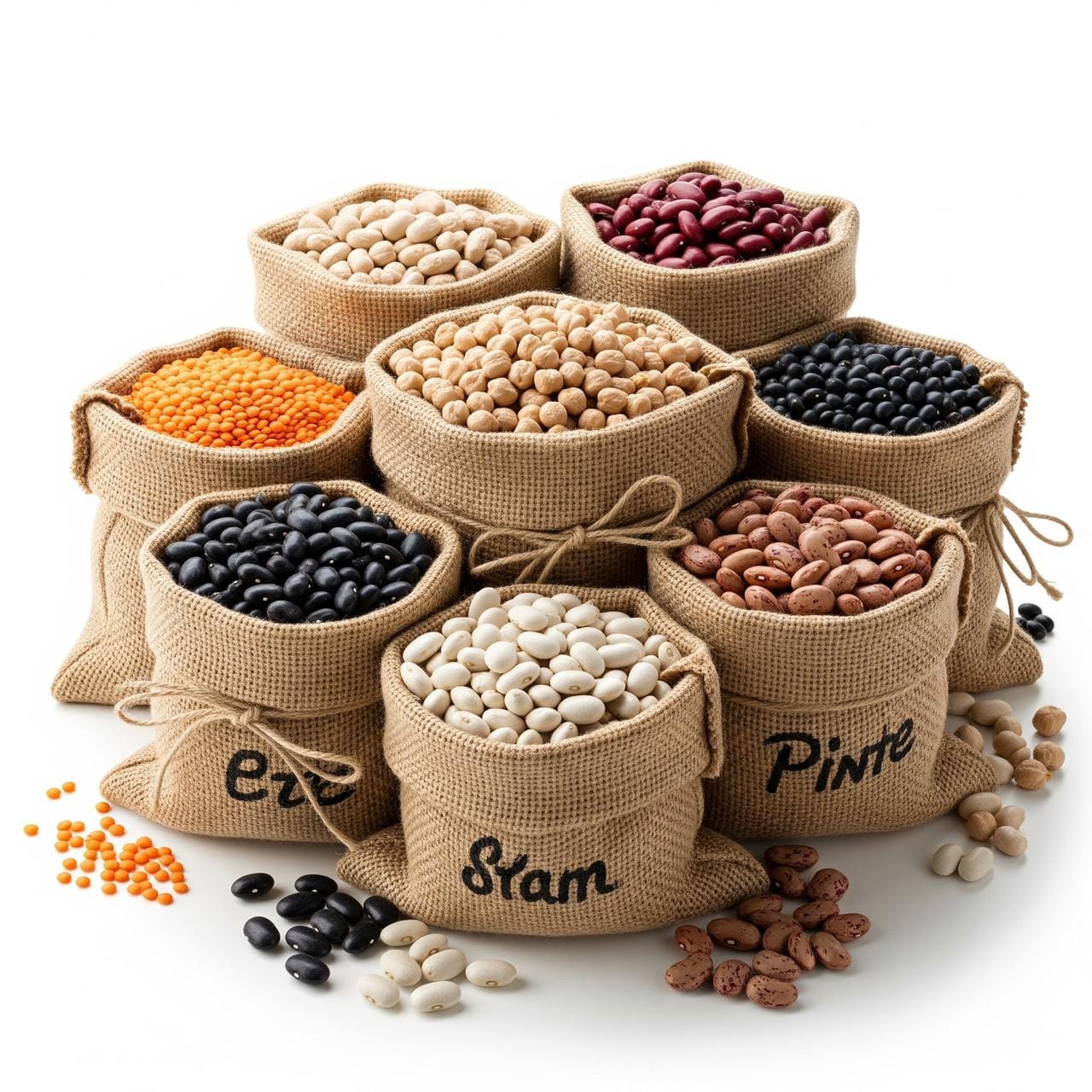 Ícono de Legumbres frescas variadas.